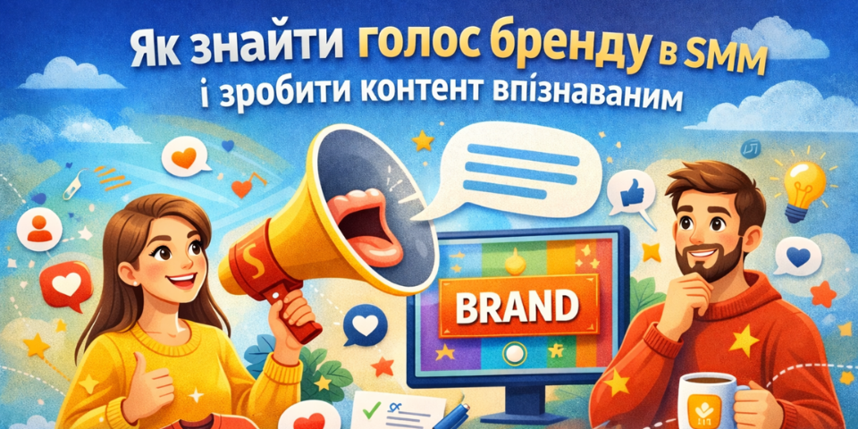 Як знайти голос бренду в SMM і зробити контент впізнаваним