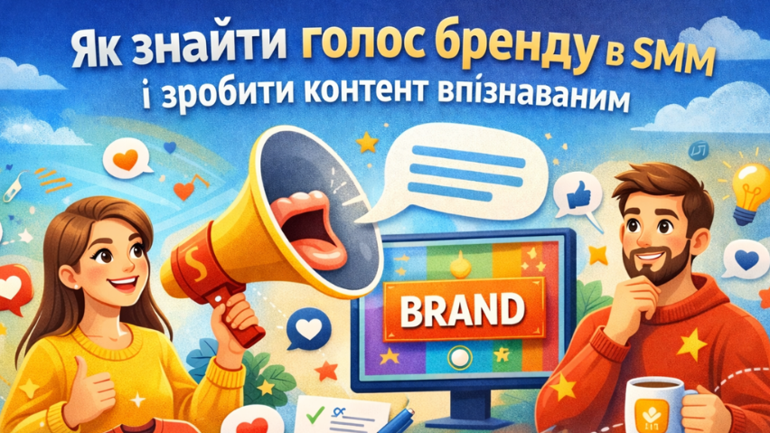Як знайти голос бренду в SMM і зробити контент впізнаваним