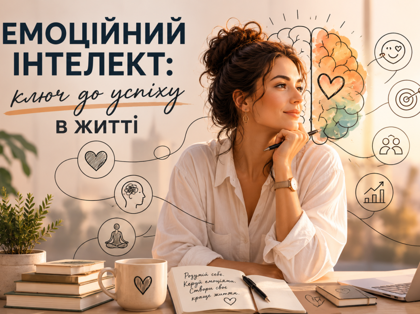 Емоційний інтелект: ключ до успіху в житті.